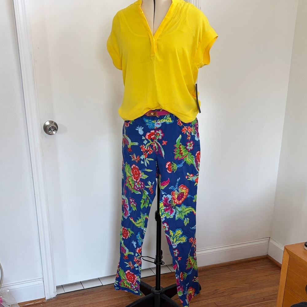 Island Republic Vibrant Floral Pants